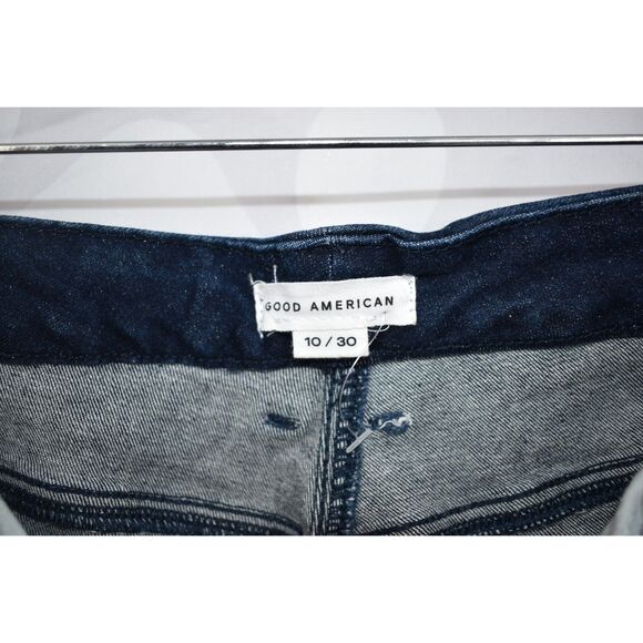 Good American Good Legs Skinny Jeans Mid Rise Blue224 Dark Wash Size 10 / 30 - Picture 7 of 12